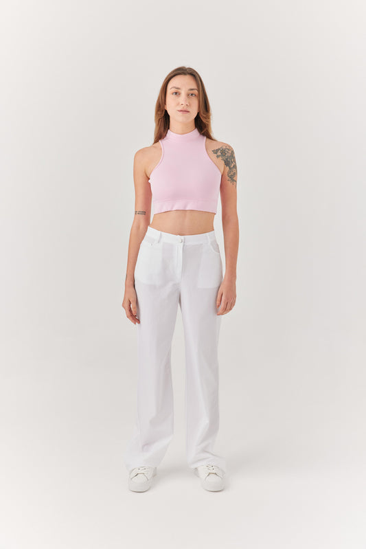 Pembe Kolsuz Spor Bra